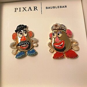 BAUBLEBAR X PIXAR MR & MRS PATATO HEAD CRYSTAL EARRINGS  NIB